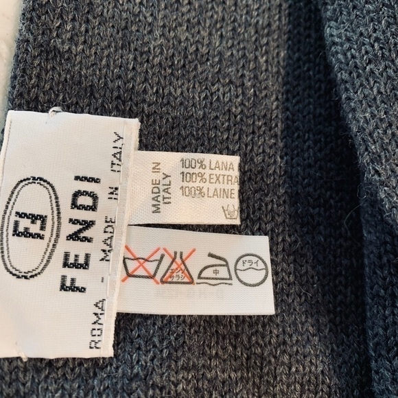 𝅺fendi Merino Wool Scarf - Picture 2 of 11